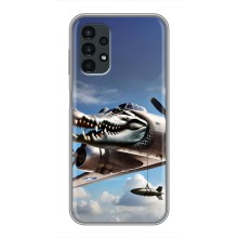 Чехол с мемом Тралалело тралала на Samsung Galaxy A13 (4G) (Бомбардиро крокодило)