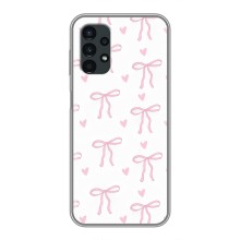 Чехол с бантиками на Самсунг А13 (4G) (Маленькие бантики)