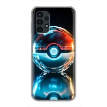 Чехол с Пикачу на Samsung Galaxy A13 (4G) (Мяч Пикачу)