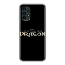 Чохол з принтом дракон Беззубик Samsung Galaxy A13 (4G) – Напис Дракон
