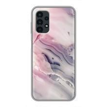 Мраморный чехол на Samsung Galaxy A13 (4G) (VPrint) (Пурпурный Мрамор)