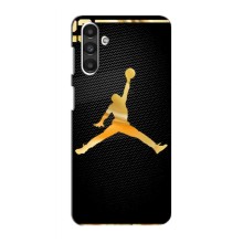 Силиконовый Чехол Nike Air Jordan на Самсунг Галакси А13 (Джордан 23)