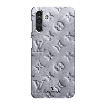 Текстурный Чехол Louis Vuitton для Самсунг Галакси А13 – Белый ЛВ