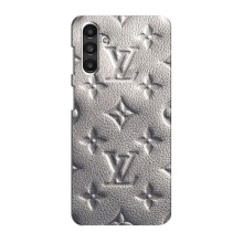 Текстурный Чехол Louis Vuitton для Самсунг Галакси А13 – Бежевый ЛВ