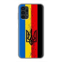 Украинские Чехлы для Samsung Galaxy A13 (4G) с картинкой УПА (AlphaPrint) (Флаг УПА)