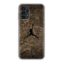 Чехлы для Samsung Galaxy A13 (5G) - с картинкой JORDAN (AlphaPrint) (Logo Jordan)