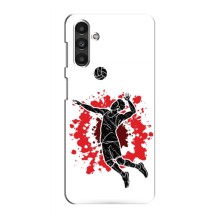 Чехлы с принтом Спортивная тематика для Samsung Galaxy A13 (5G) (Волейболист)