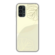 Чехол цветочный дизайн для Samsung Galaxy A13 (5G) – Зелёный фон
