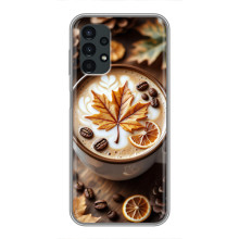 Чехол с уникальным дизайном «Осень с кофе» для Samsung Galaxy A13 (5G) – Пряный кофе