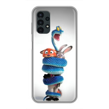 Силиконовый чехол с принтом Зоотрополіс для Samsung Galaxy A13 (5G) – Змея Зоо