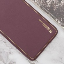 Шкіряний чохол Xshield для Samsung Galaxy A14 4G/5G – Бордовий