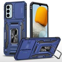 Ударостійкий чохол Camshield Army Ring для Samsung Galaxy A14 4G/5G (Синій)
