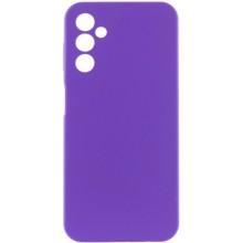 Чехол Silicone Cover Lakshmi Full Camera (AAA) для Samsung Galaxy A14 4G/5G (Фиолетовый)