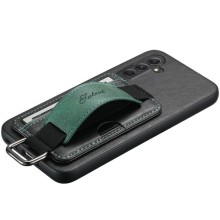 Шкіряний чохол Wallet case and straps для Samsung Galaxy A14 4G/5G – Чорний