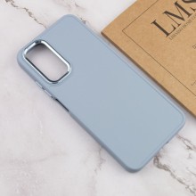 TPU чехол Bonbon Metal Style для Samsung Galaxy A14 4G/5G – Голубой