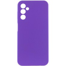 Чохол Silicone Cover Lakshmi Full Camera (AAA) для Samsung Galaxy A14 4G/5G – Фіолетовий