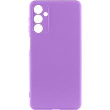 Чехол Silicone Cover Lakshmi Full Camera (A) для Samsung Galaxy A14 4G/5G – Фиолетовый