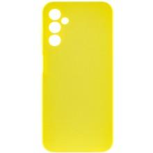Чехол Silicone Cover Lakshmi Full Camera (AAA) для Samsung Galaxy A14 4G/5G – Желтый