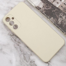 Чехол TPU GETMAN Liquid Silk Full Camera для Samsung Galaxy A14 4G/5G – Песочный