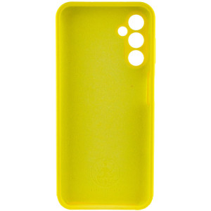 Чехол Silicone Cover Lakshmi Full Camera (AAA) для Samsung Galaxy A14 4G/5G – Желтый