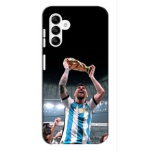 Чехлы Лео Месси Аргентина для Samsung Galaxy A14 5G (Счастливый Месси)