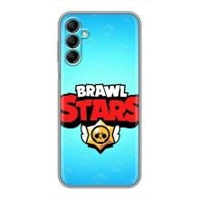 Чехлы Brawl Stars для Samsung Galaxy A14 5G (AlphaPrint) – Лого Бравл Старс
