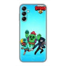 Чехлы Brawl Stars для Samsung Galaxy A14 5G (AlphaPrint) – Трио героев