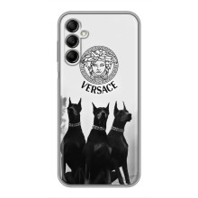 Чехлы VERSACE для Самсунг А14 5G (PREMIUMPrint) (Доберман Версаче)