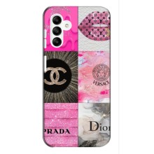 Чехол (Dior, Prada, YSL, Chanel) для Samsung Galaxy A14 5G (Модница)