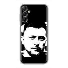 Чехол для Samsung Galaxy A14 5G (AlphaPrint - с принтом Зеленского) – Зеленский АРТ
