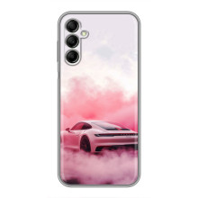 Чохол з авто Порше для Samsung Galaxy A14 5G – Рожевий Порше