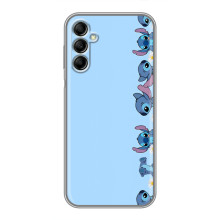 Чохол з принтом Стіч на Samsung Galaxy A14 5G (Стіч фон)