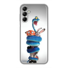 Силиконовый чехол с принтом Зоотрополіс для Samsung Galaxy A14 5G – Змея Зоо