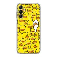 Силіконовий бампер з картинкою звірів для Samsung Galaxy A14 5G (Особливий)