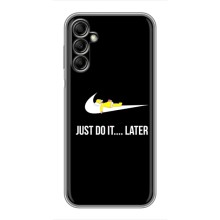 Силиконовый Чехол на Samsung Galaxy A14 5G с картинкой Nike (Later)