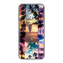 Силиконовый чехол с КАРТИНКАМИ лето для Samsung Galaxy A14 5G (AlphaPrint) (Летний отпуск)