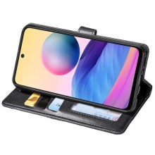 Кожаный чехол книжка GETMAN Gallant (PU) для Samsung Galaxy A15 4G/5G – Черный