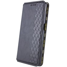 Кожаный чехол книжка GETMAN Cubic (PU) для Samsung Galaxy A15 4G/5G – Черный
