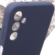 Чехол Silicone Cover Lakshmi Full Camera (AAA) для Samsung Galaxy A15 4G/5G – Темно-синий