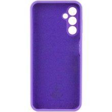Чехол Silicone Cover Lakshmi Full Camera (AAA) для Samsung Galaxy A15 4G/5G – Фиолетовый