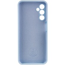 Чохол Silicone Cover Lakshmi Full Camera (AAA) для Samsung Galaxy A15 4G/5G – Блакитний