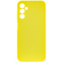 Чохол Silicone Cover Lakshmi Full Camera (AAA) для Samsung Galaxy A15 4G/5G – Жовтий