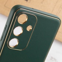 Кожаный чехол Xshield для Samsung Galaxy A15 4G/5G – Зеленый