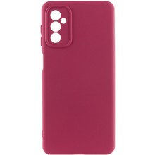 Чохол Silicone Cover Lakshmi Full Camera (AAA) для Samsung Galaxy A15 4G/5G / M15 5G (Бордовий)