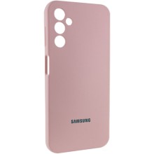 Чехол Silicone Cover Lakshmi Full Camera (AAA) with Logo для Samsung Galaxy A15 4G/5G / M15 5G – Розовый