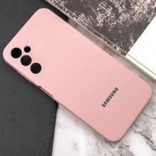 Чохол Silicone Cover Lakshmi Full Camera (AAA) with Logo для Samsung Galaxy A15 4G/5G / M15 5G – Рожевий