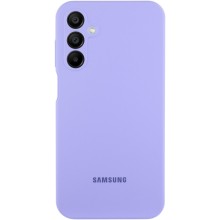 Чохол Silicone Cover Lakshmi Full Camera (AAA) with Logo для Samsung Galaxy A15 4G/5G / M15 5G (Бузковий)