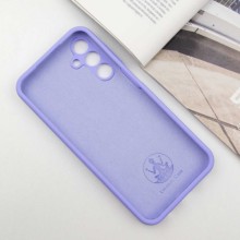 Чехол Silicone Cover Lakshmi Full Camera (AAA) with Logo для Samsung Galaxy A15 4G/5G / M15 5G – Сиреневый