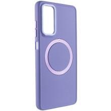 TPU чехол Bonbon Metal Style with MagSafe для Samsung Galaxy A15 4G/5G / M15 5G – Сиреневый