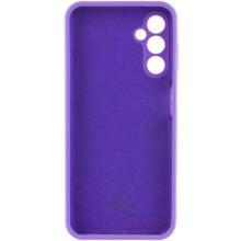 Чехол Silicone Cover Lakshmi Full Camera (AAA) для Samsung Galaxy A15 4G/5G / M15 5G – Фиолетовый